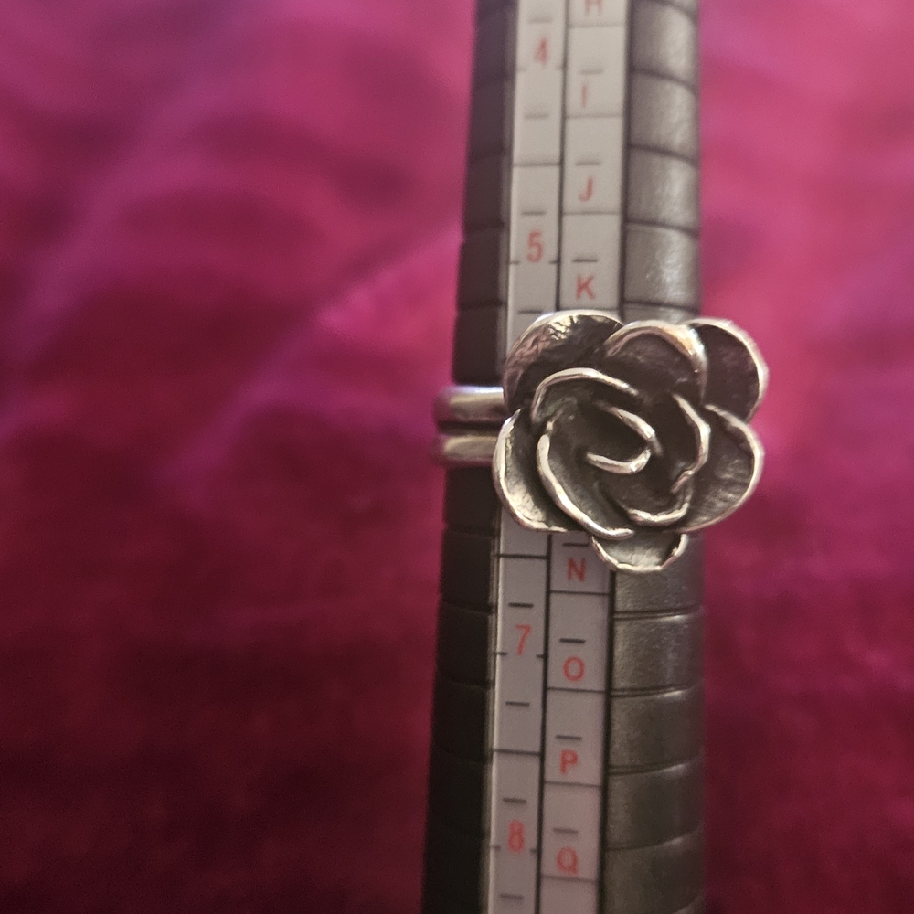 Silpada Silver Rose Ring
